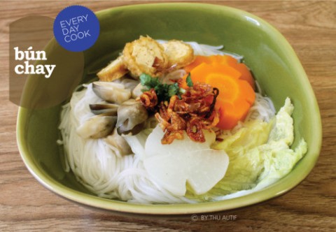 Bún Chay cho tháng Giêng