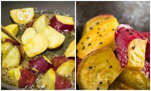 Bún chiên nấm hương và thịt giòn rụm, thơm ngon