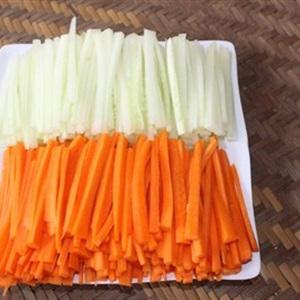 Cách làm bún cuốn cá hấp