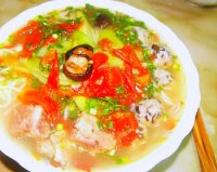 Bún dọc mùng đổi món ngày cuối tuần