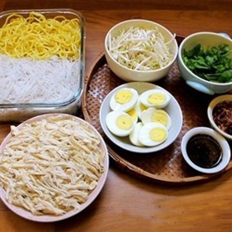 Cách nấu bún gà kiểu Indonesia