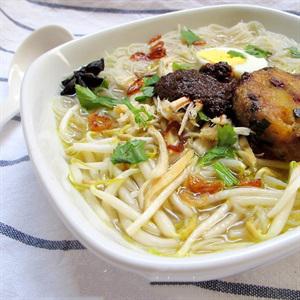 Cách nấu bún gà kiểu Indonesia