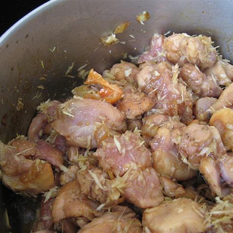 Cách làm bún gà nấu sả