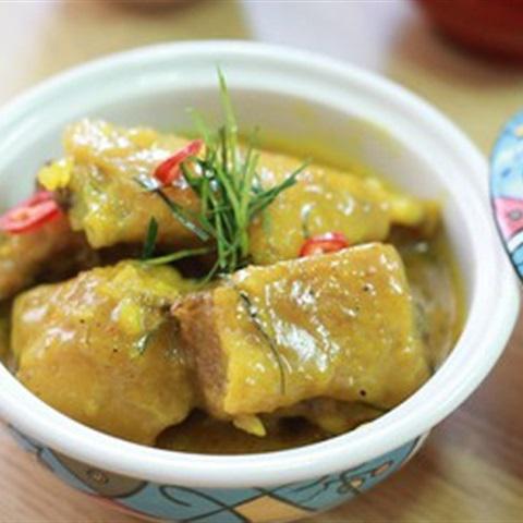 Cách làm bún gà nấu sả