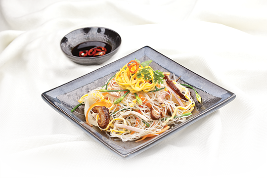 Bún gạo xào thập cẩm