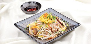 Bún gạo xào thập cẩm