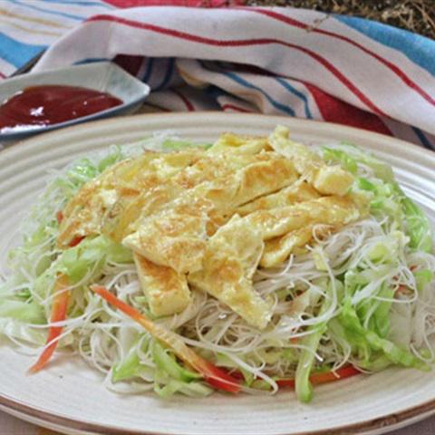 Cách làm bún gạo xào