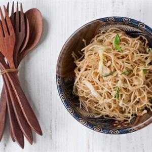 Cách làm bún khô xào tôm