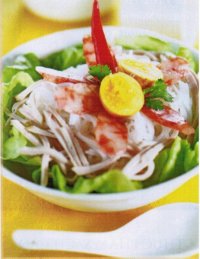 Bún lạp xưởng tôm