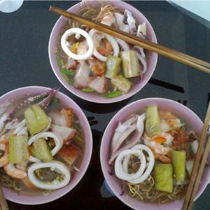 Cách làm bún mắm miền Tây