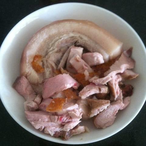 Cách làm bún mắm nêm thịt heo