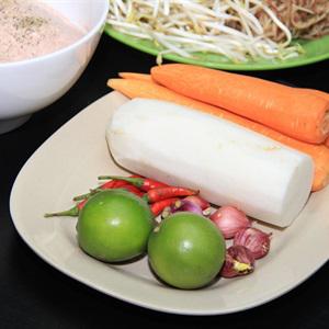 Cách làm bún mọc