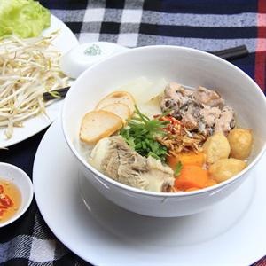 Cách làm bún mọc