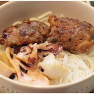 Cách nấu bún Mực