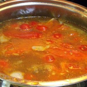 Cách làm bún nghêu dọc mùng