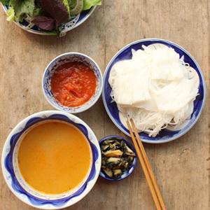 Cách làm bún ốc nguội