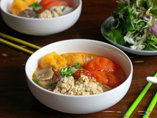 Bún riêu chay