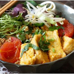 Cách nấu bún riêu cua chua chua