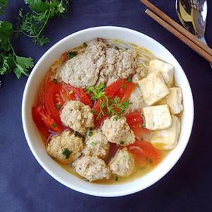 Cách nấu bún riêu cua thịt