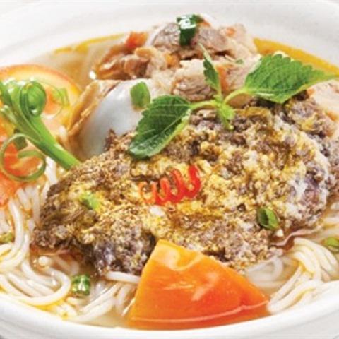 Cách làm bún riêu cua xí quách