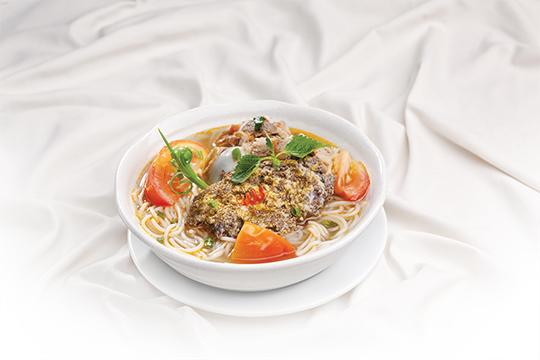 Bún riêu cua xí quách