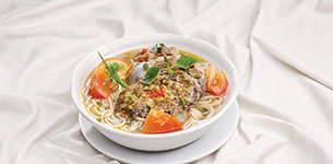 Bún riêu cua xí quách