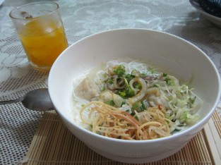 Bún sứa cá thác lác