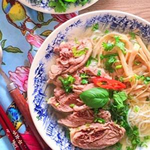 Cách làm bún thịt ngan