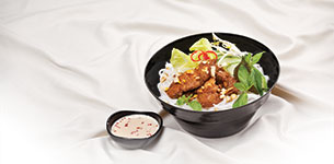 Bún thịt nướng mayonnaise