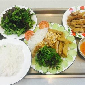 Cách làm bún thịt thăn chiên xù