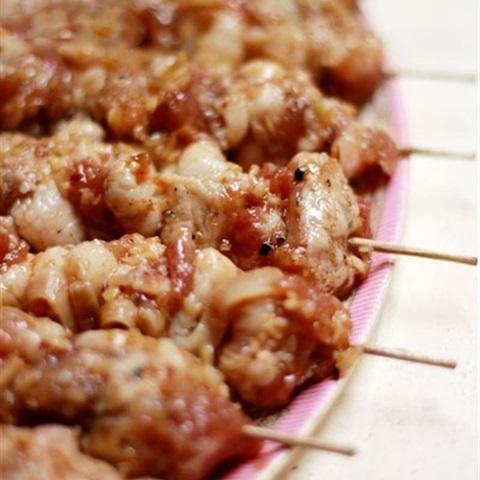 Cách làm bún thịt xiên nướng