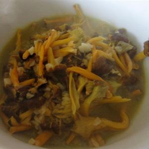 Cách nấu bún xào sắc màu