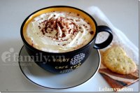 Buổi sáng năng động với cacao nóng kem tươi