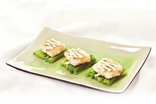 Cá ba sa om xốt mayonnaise