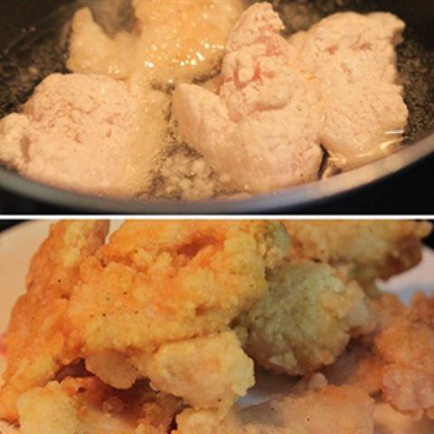 Cách làm cá bọc bột chiên giòn xào cà tím