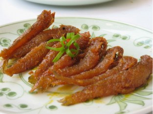 Cá bống kho chua ngọt