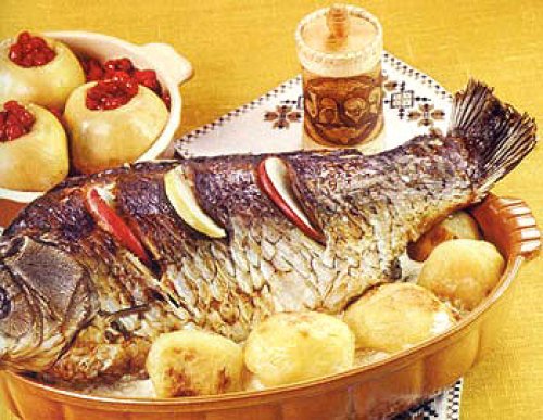 Cá chép mộc nhĩ