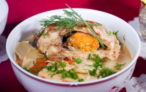 Cá chép nấu măng