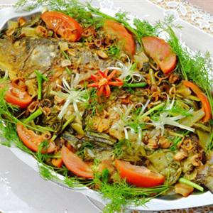 Cách làm cá chép om dưa