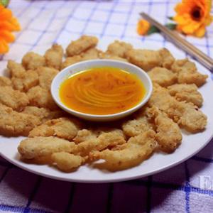 Cách làm cá chiên giòn sốt cam