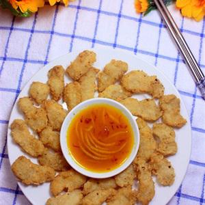 Cách làm cá chiên giòn sốt cam