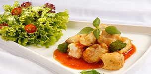 Cá chiên giòn xốt chanh ớt