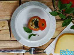 Cà chua nhồi cua đút lò