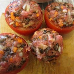 Cách làm cà chua nhồi thịt thơm ngon
