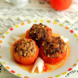 Cách làm cà chua nhồi thịt thơm ngon