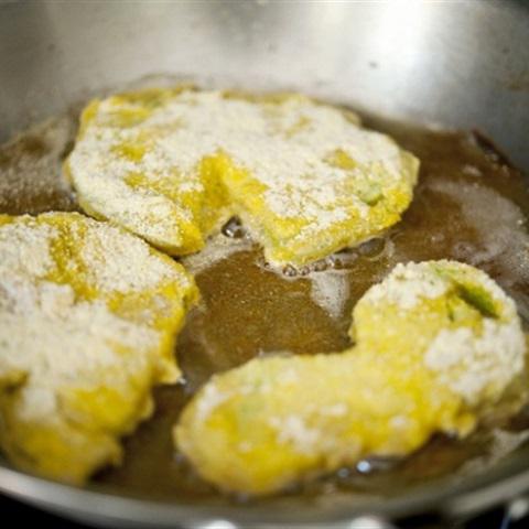 Cách làm cà chua tươi chiên xù