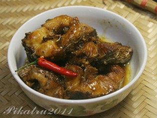 Cá chuối kho tiêu