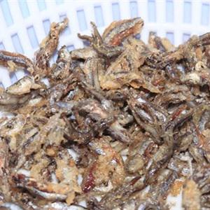 Cách làm cá cơm chiên hành ớt