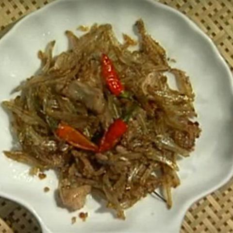 Cách làm cá cơm kho thịt ba chỉ