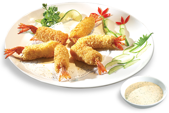 Cá cuốn tôm chiên